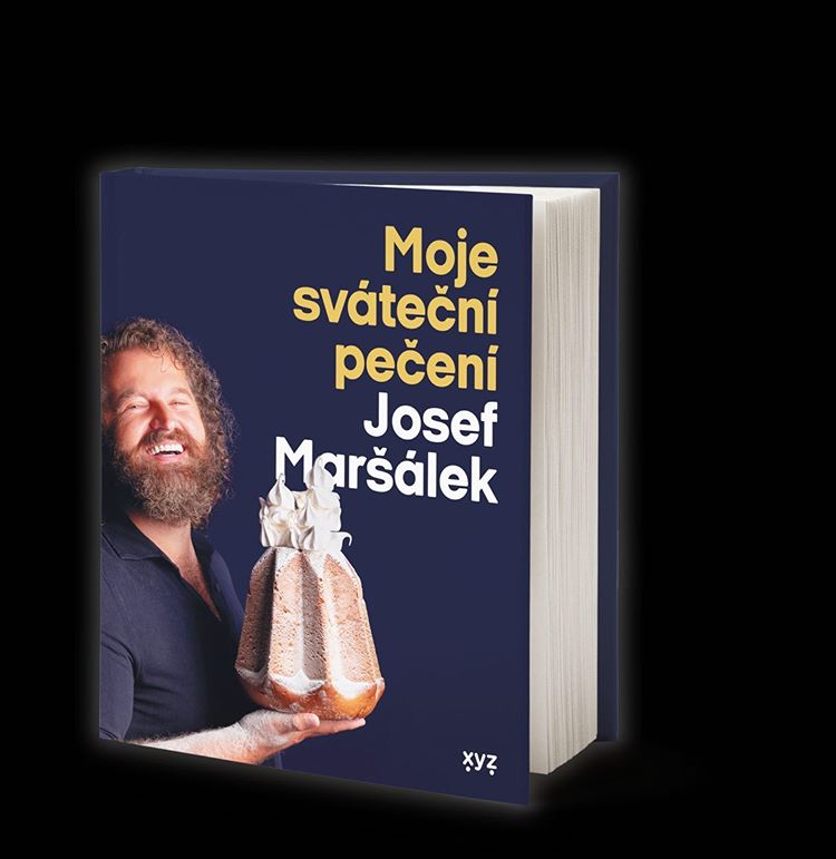 Josef Maršálek, kniha moderní česká cukrařina a Moje sváteční pečení.