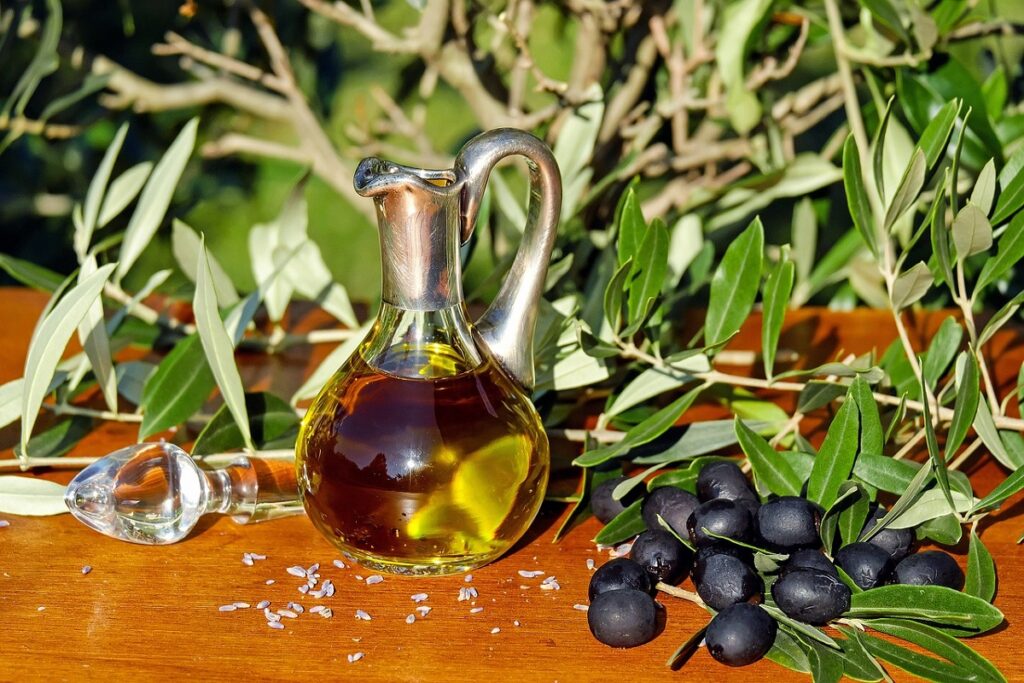 Olivový olej.