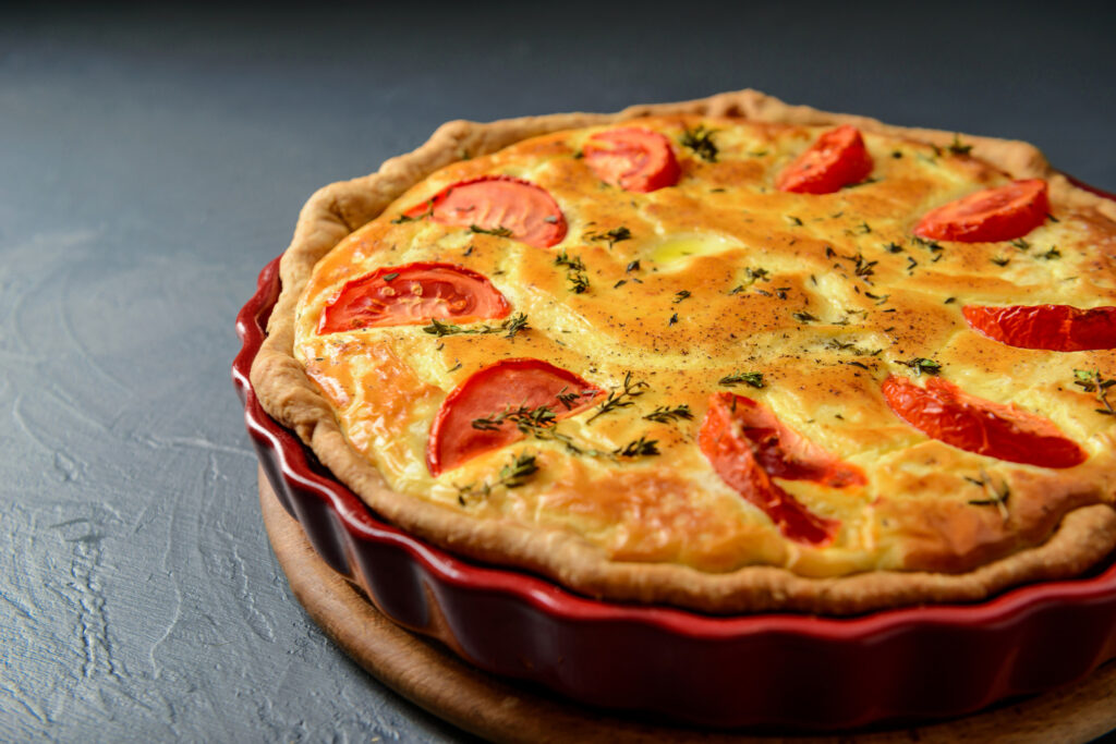 Quiche.