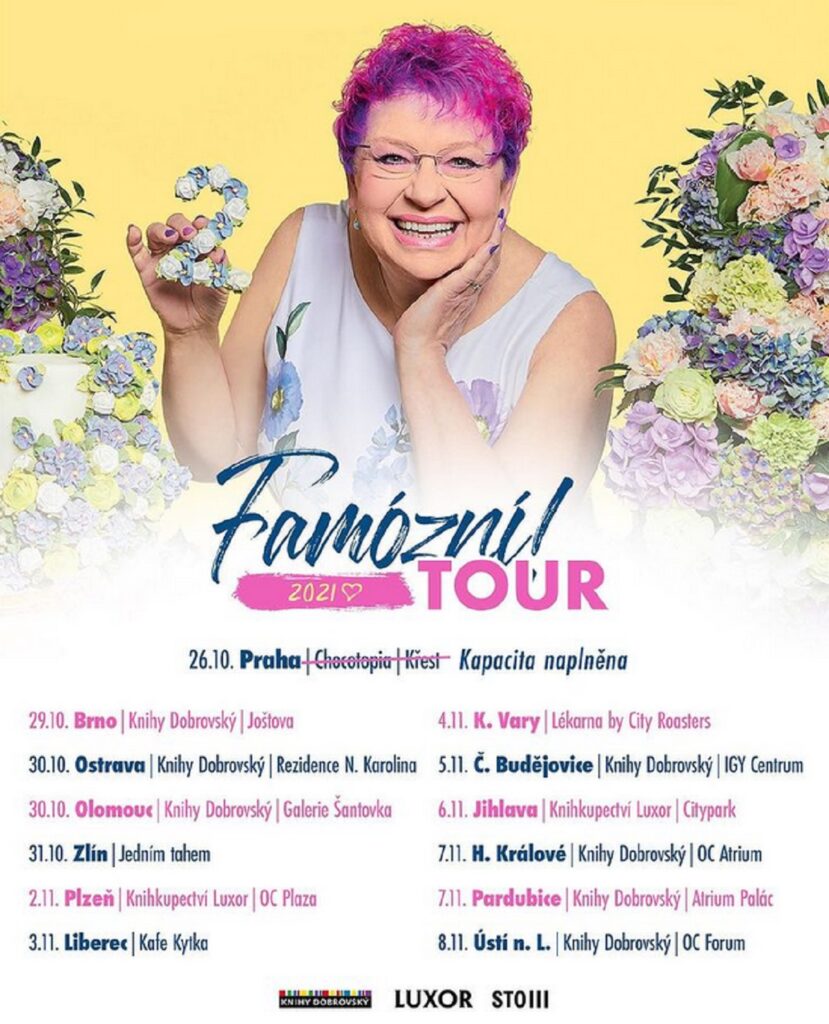 Mirka van Gils Slavíková Famozni tour.