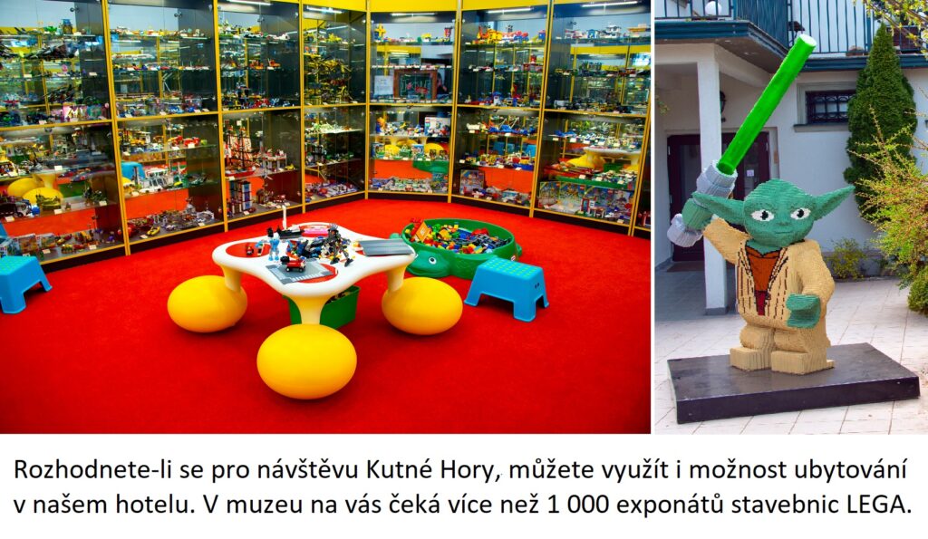 Paní Křečková, manželka majitele největší sbírky lega na světě
