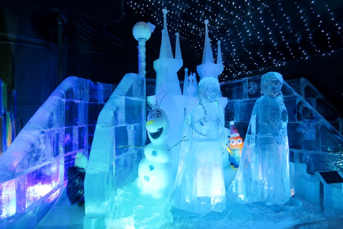 Unikátní výstava ledových soch Ice Magic