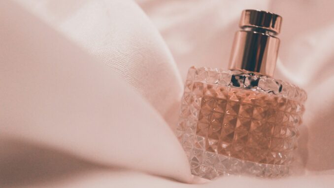 glass perfume bottle