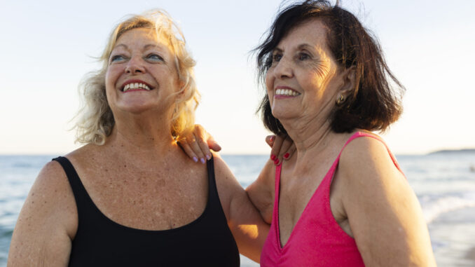 oldies-having-fun-beach