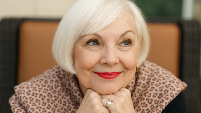 seniorka vlasy